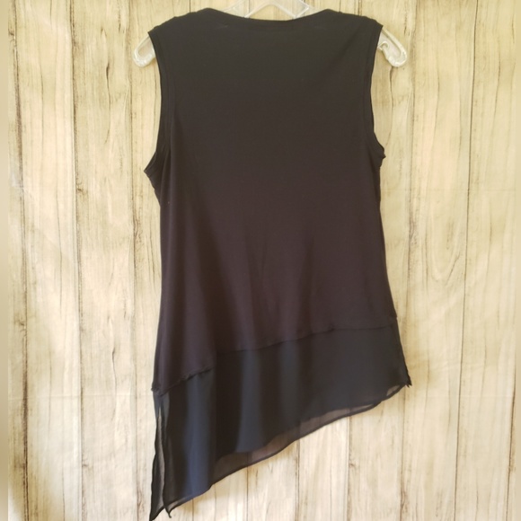Black Philosophy Asymmetric Tank (XS) - Picture 2 of 3